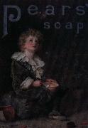 Sir John Everett Millais reklamtavla for pears pears soap med bubblor oil painting picture wholesale